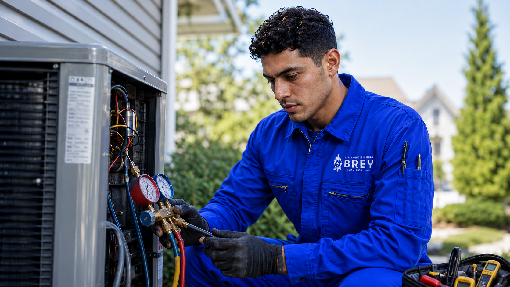 Reparación de AC residencial